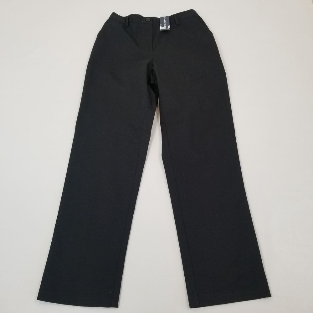 Lands' End High Rise Straight Leg Pants Size 6 NWT